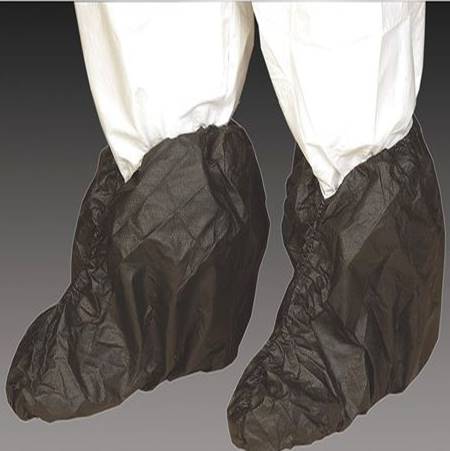 Alpha Protech® AquaTrak® Ankle High Boot Covers, black